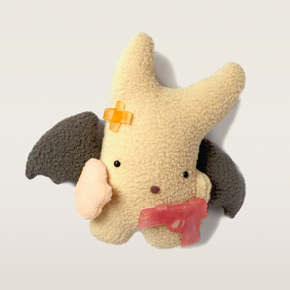 Vivigouu. Pink Gun. Plushie