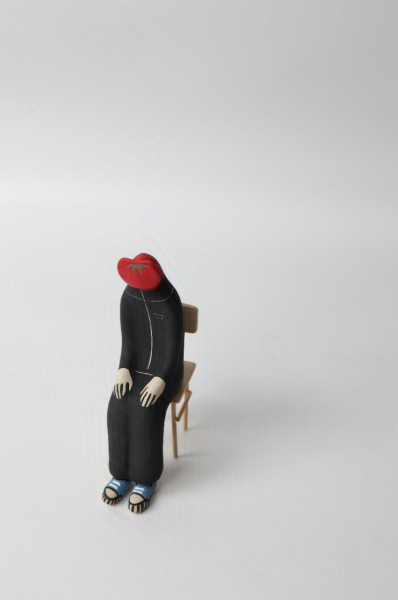 Silent Corner. Ceramic Sculpture