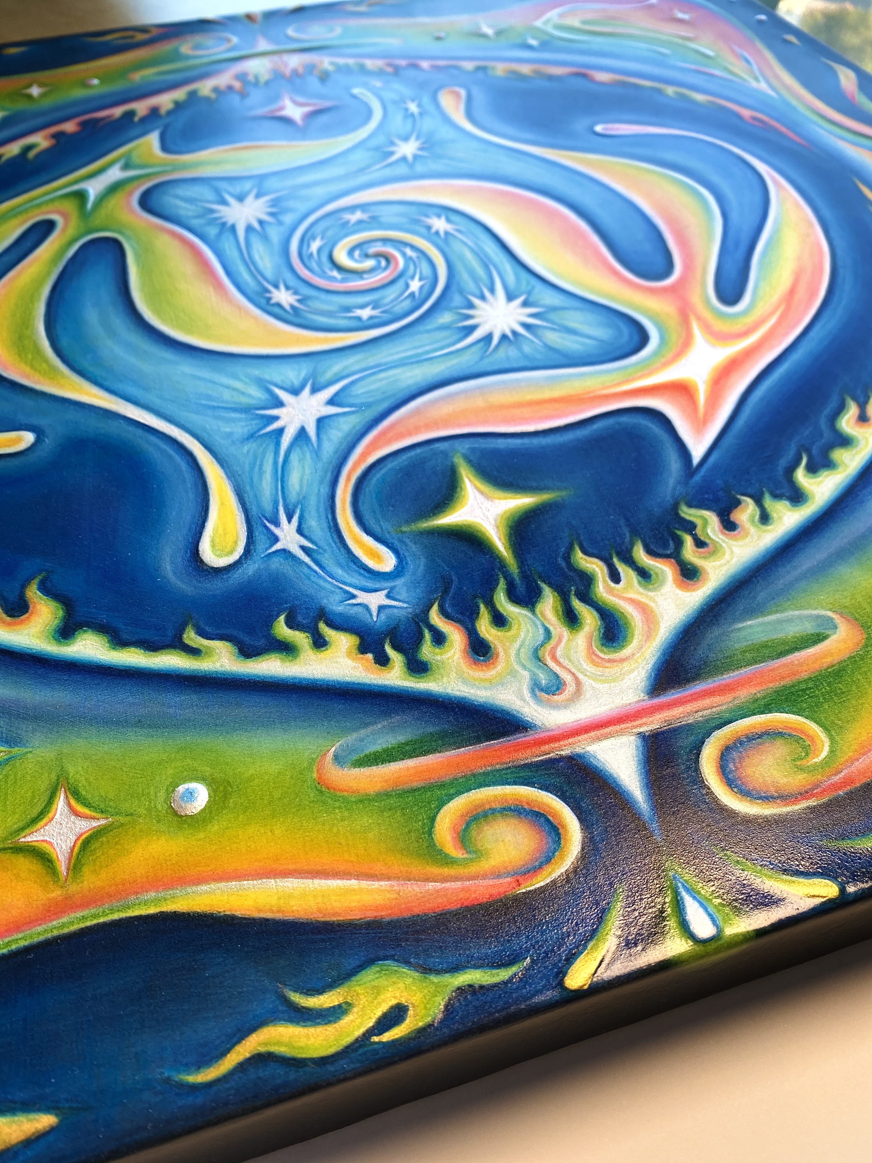 Pastel Painting Details