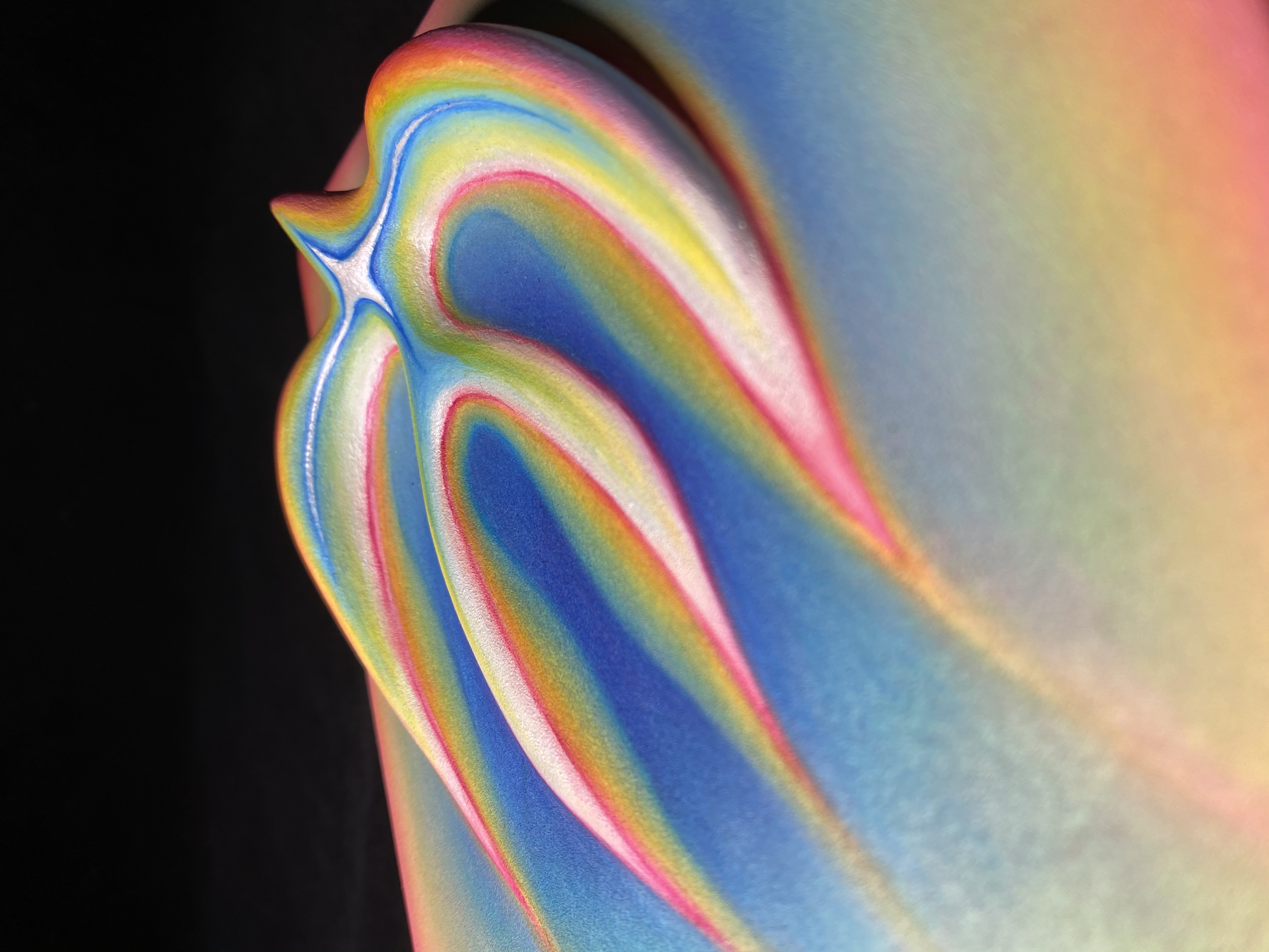 Mengyu. Breakthrough. Pastel Painting