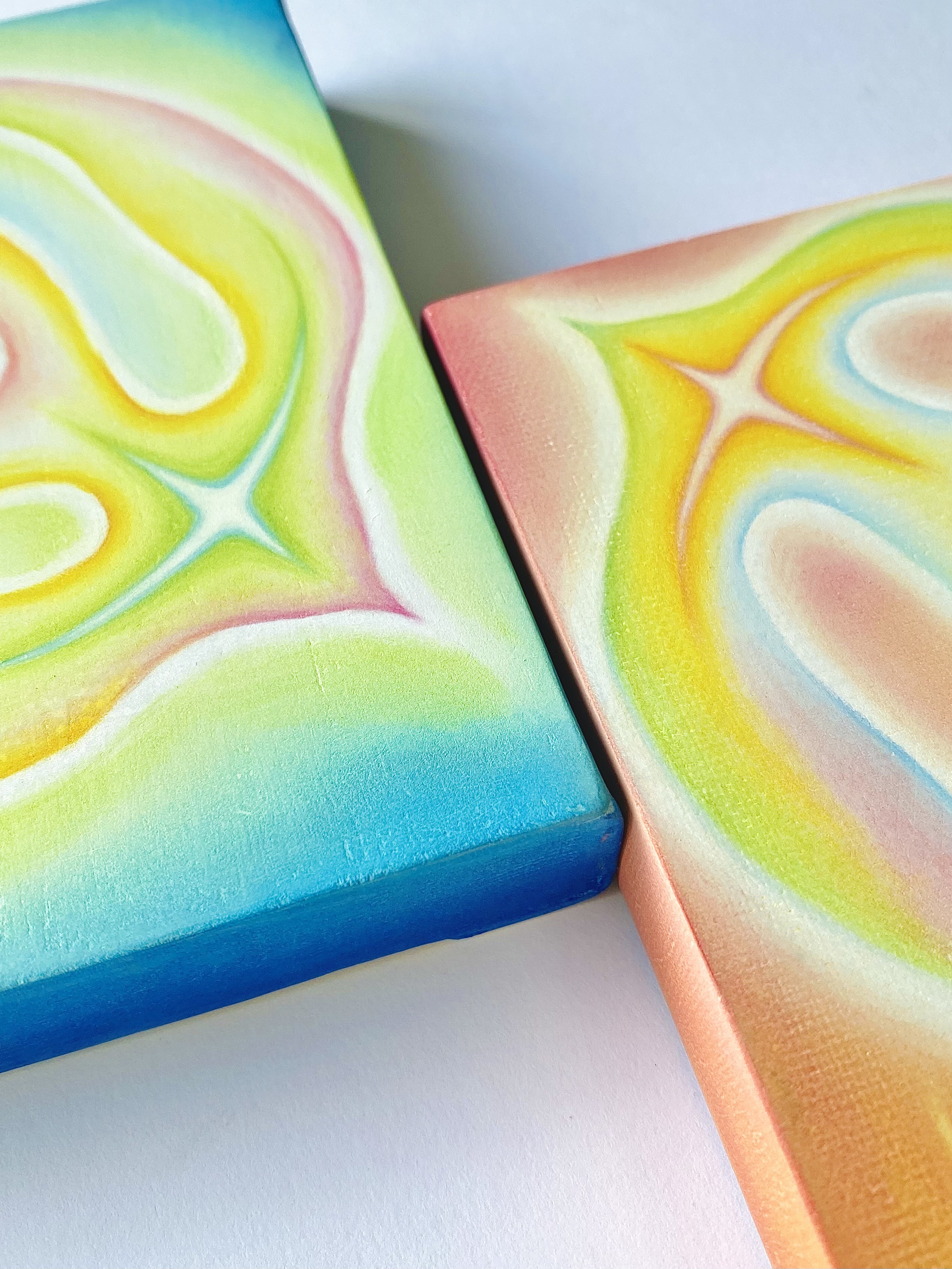 Pastel Painting Details